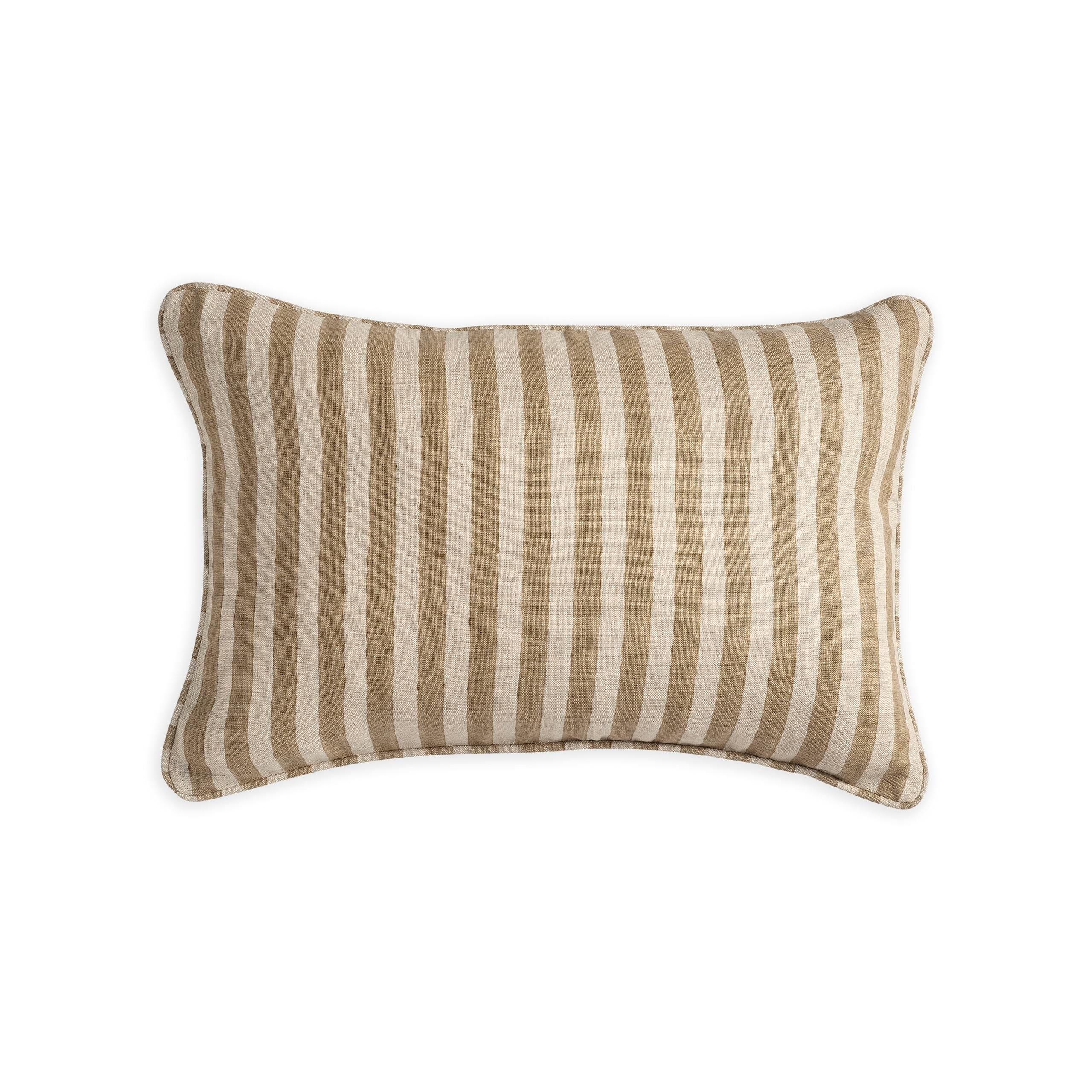 Bodrum Shell Linen Pillow - 12