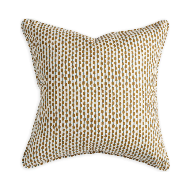 Seti Egypt Linen Pillow - 20" x 20"