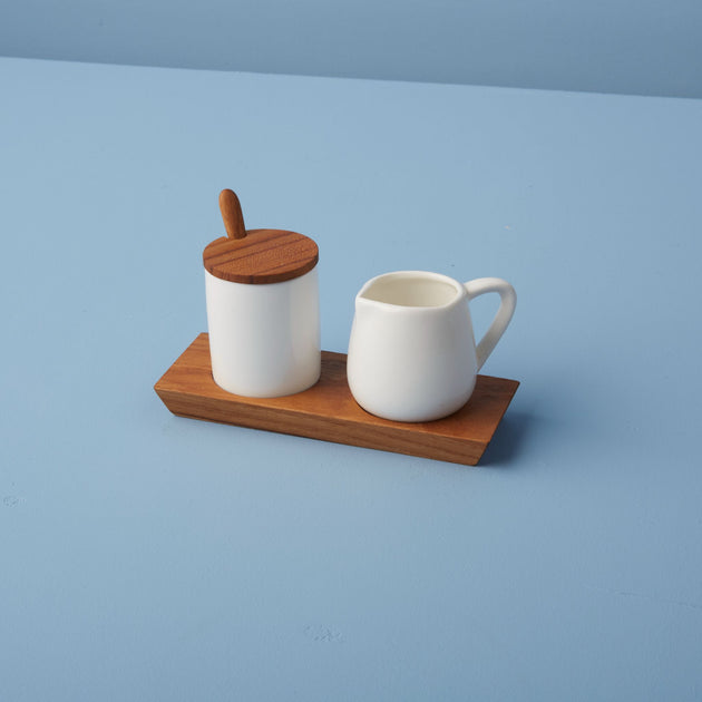 Tabletops Avenue 4-Piece Assorted Coffee Mug Set with Tree Rack