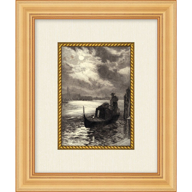 The Gondolier - 10"W x 12"H