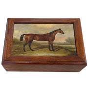 Hunter In A Landscape Decorative Solid Wood Trinket Boxes