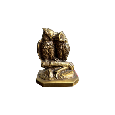 Brass Owl Decor