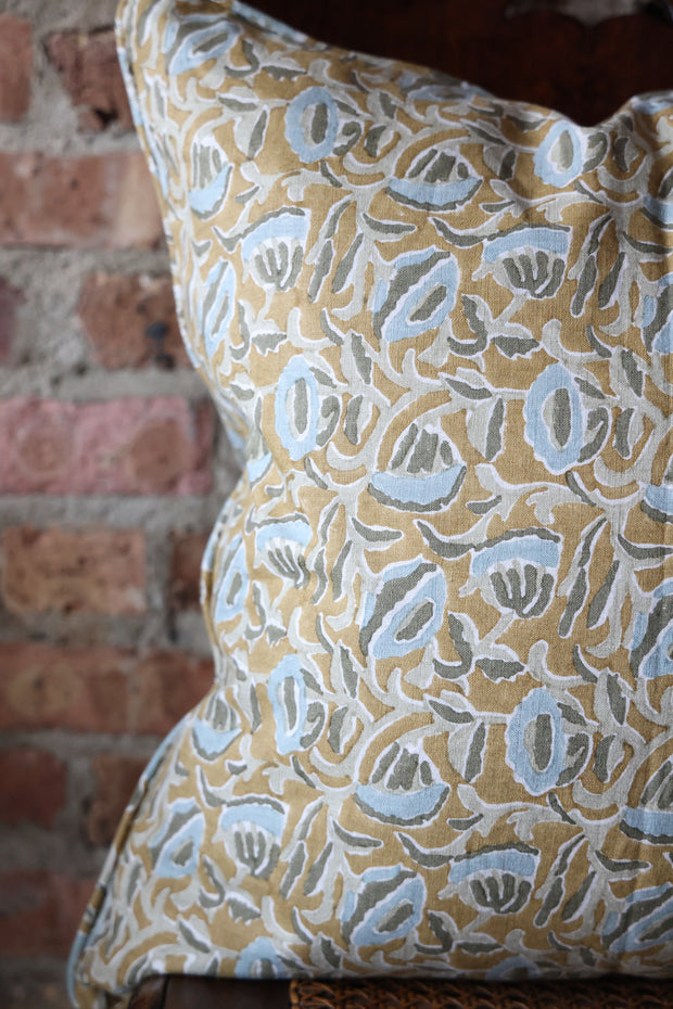 Marbella Overland Linen Cushion