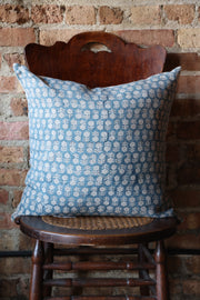 20" x 20" Designer "Perris" Floral Pillow