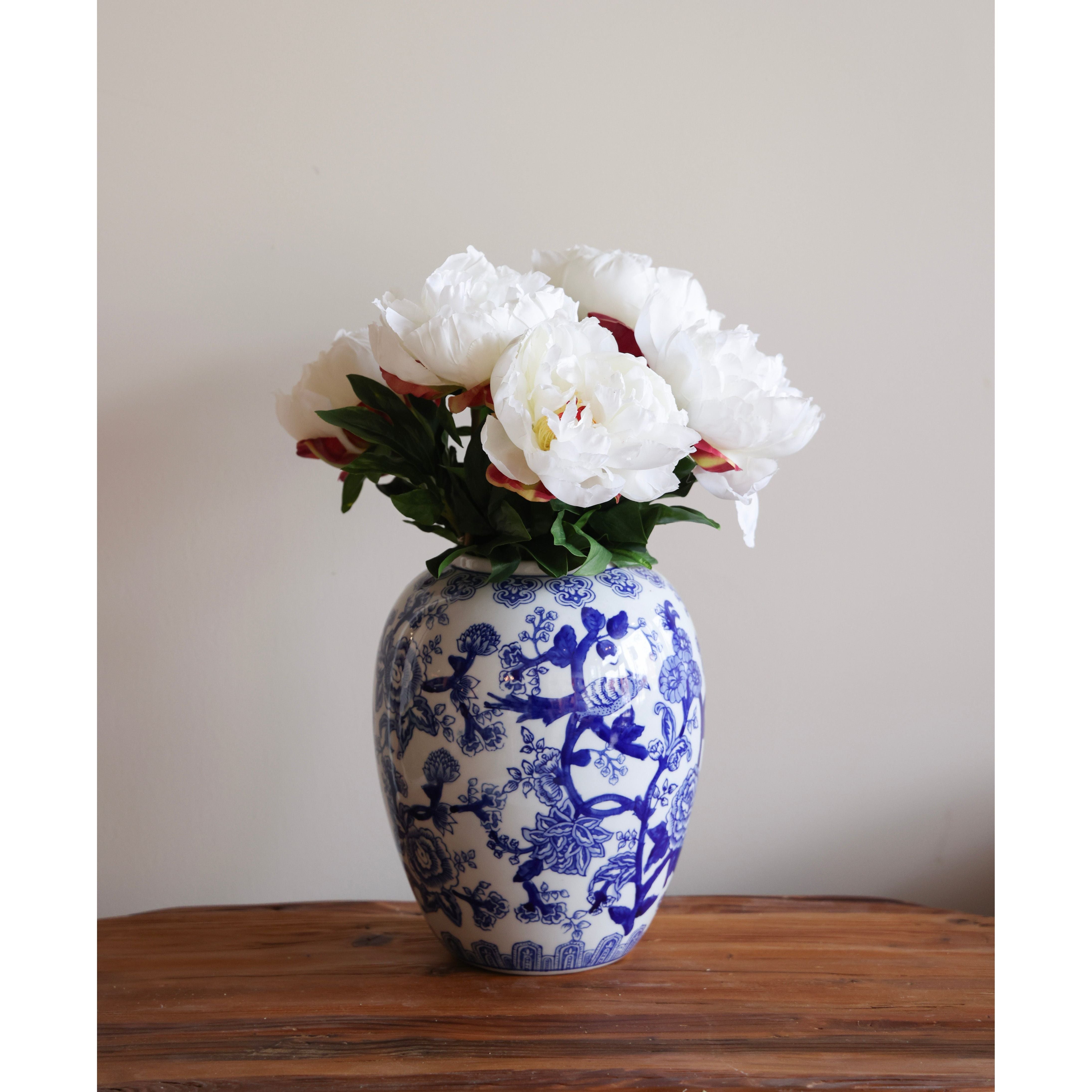 Peony Stem with Leaves, 21