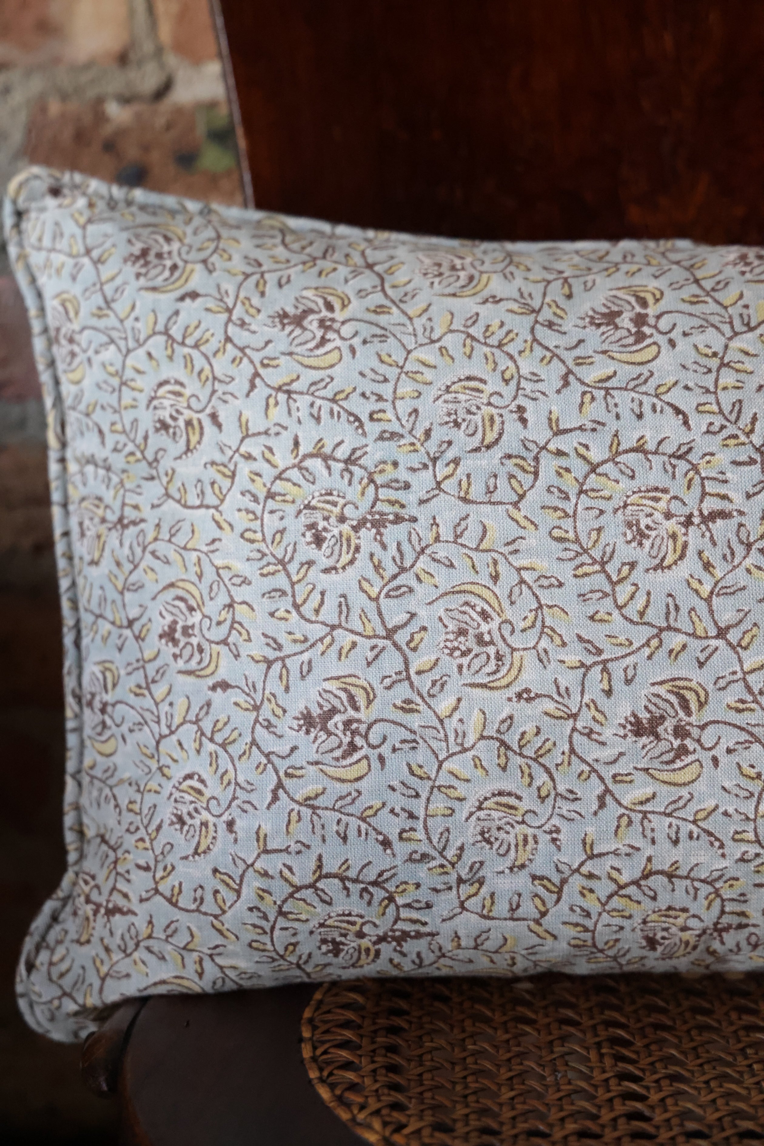 Ubud Light Egypt  Linen Pillow - 14