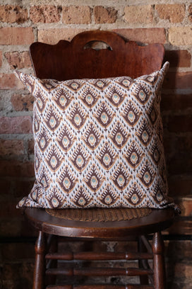 Tashkent Sumac Linen Pillow - 20