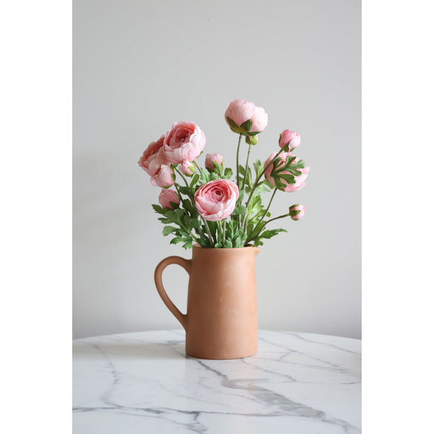 21" Light Pink Ranunculus Stem