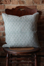 Malabar Byzantine Linen Pillow - 20" x 20"