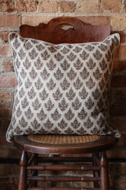 Iris Olive Pillow