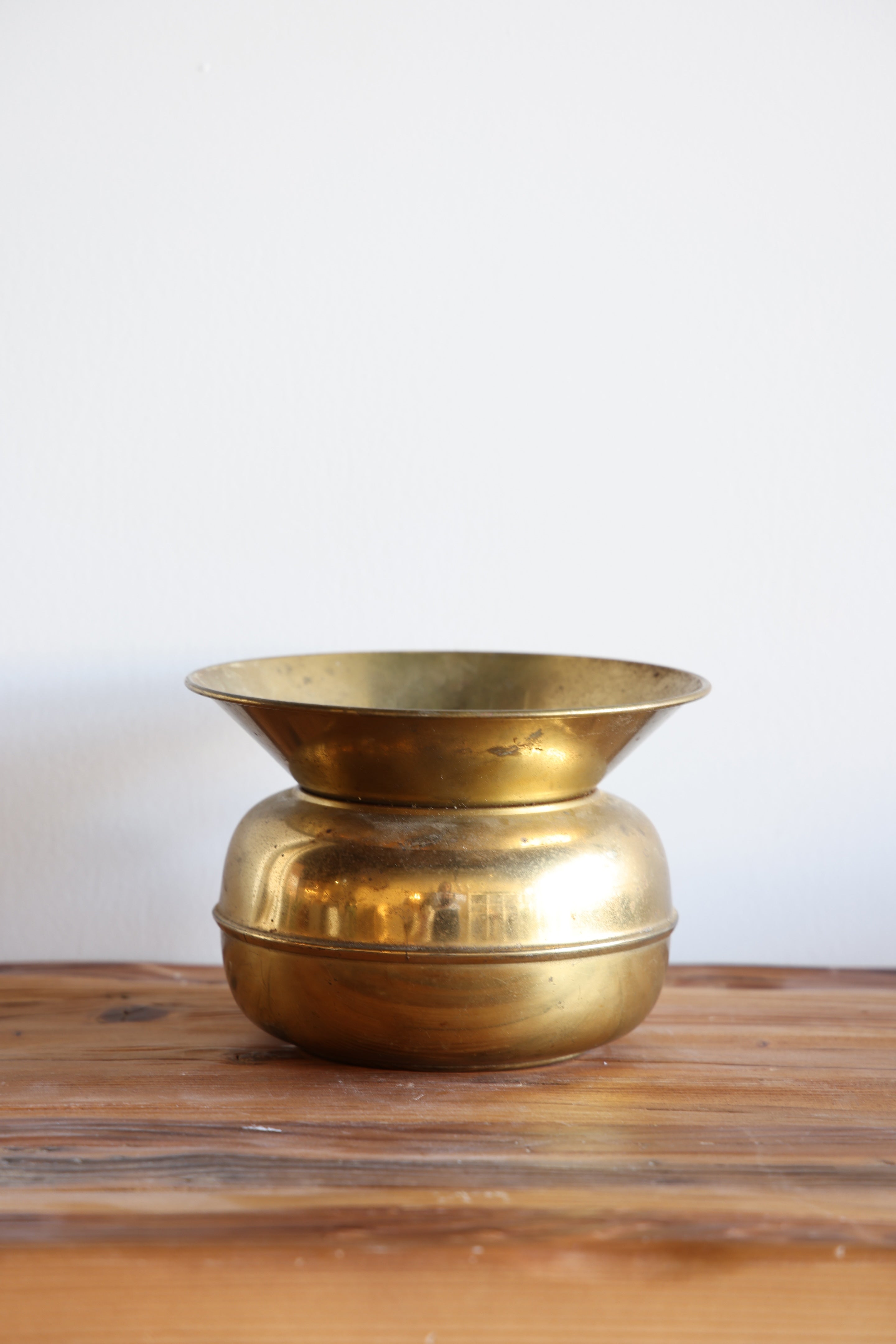 Brass Container/Vase