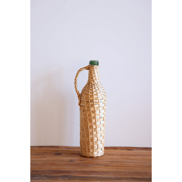 Rattan Wrapped Demijohn - Small