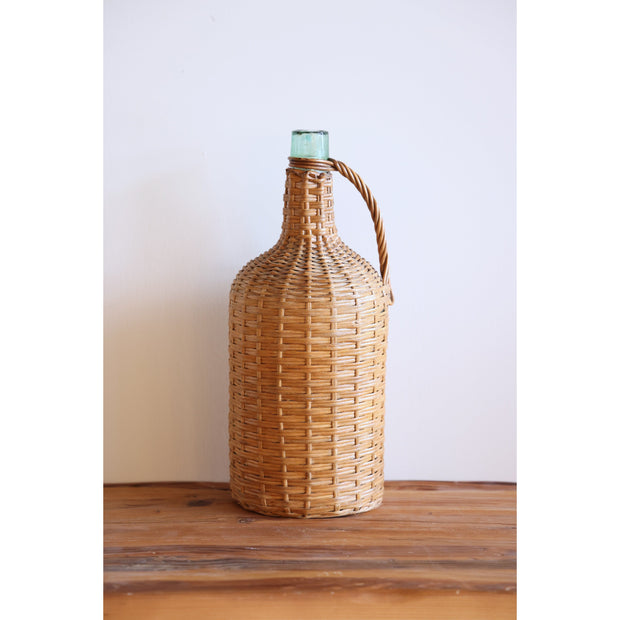 Rattan Wrapped Demijohn - Large