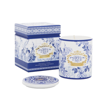 Gold & Blue Aromatic Candle