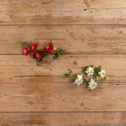 30" RED SCABIOSA SPRAY