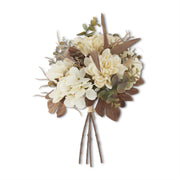 14" Cream Faux Dried Floral Bundle