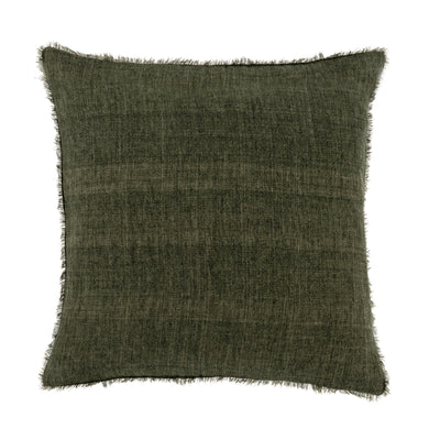 Lina Linen Pillow Avocado - 20"x20"