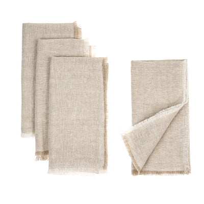 Set/4- Tessa Napkins Chambray