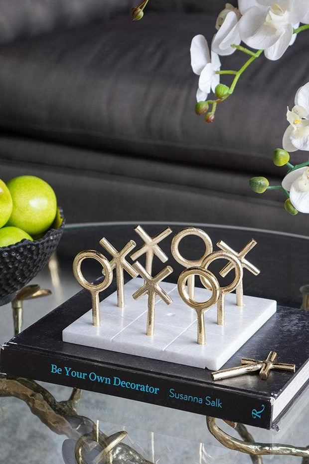 Marble Tic Tac Toe Game