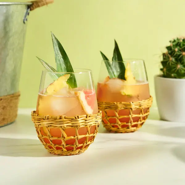 Island Stemless Wine Glass - Set of 2