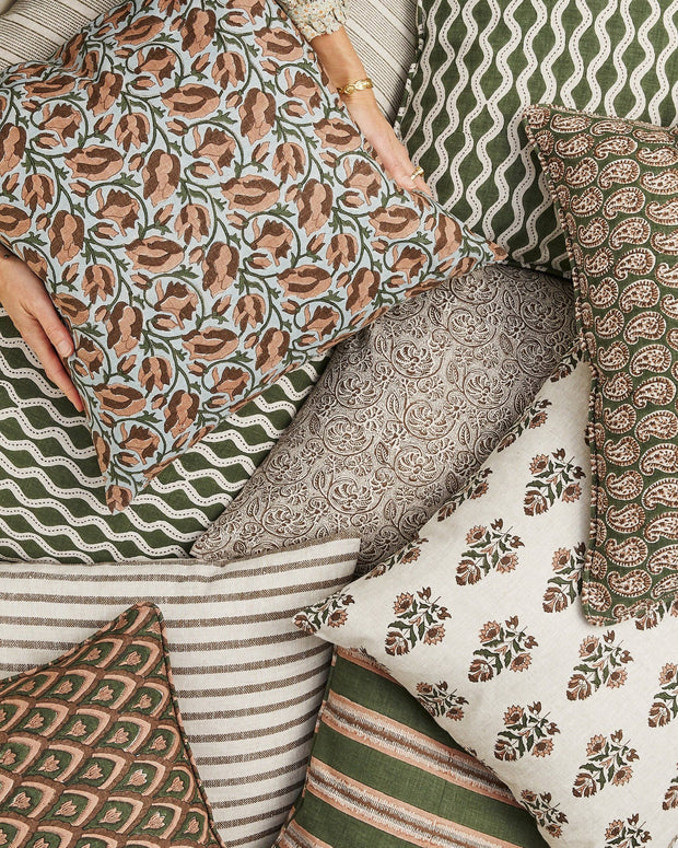 Lahore Rosewood Pillow