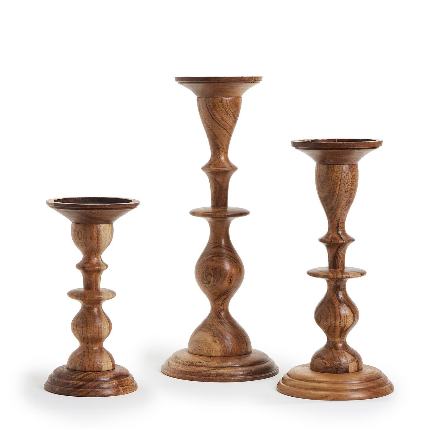 Hand Crafted Pillar Candleholder - Assorted