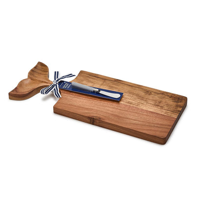 Oh Wale! Serving Board W/Spreader