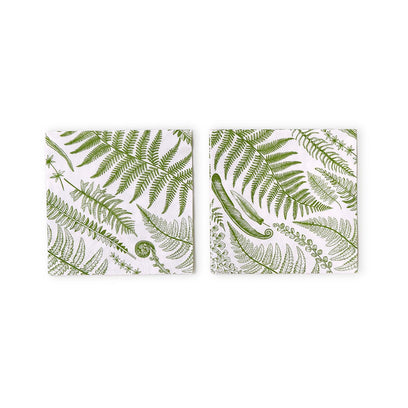 Fern 3-Ply Paper Cocktail Napkin