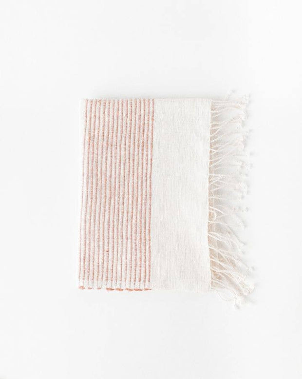 Riviera Striped Cotton Hand Towel | Handwoven in Ethiopia