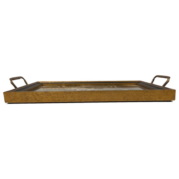 William Morris Honeysuckle Decorative Tray with Brass Handle