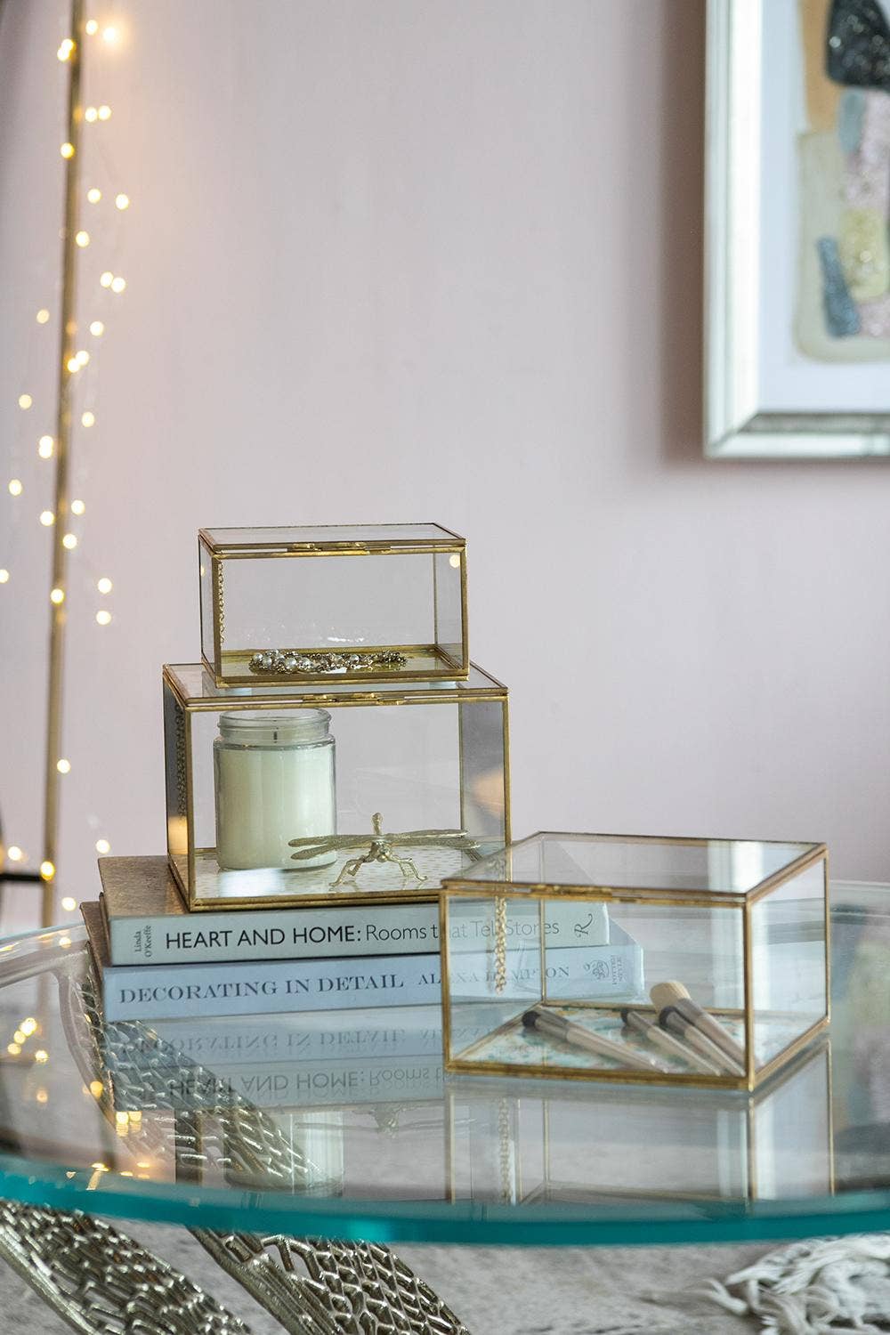 Marigold Glass Box