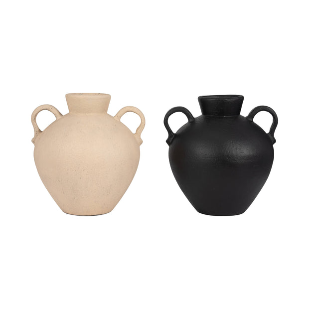 Ivory Ceramic Jug Vase