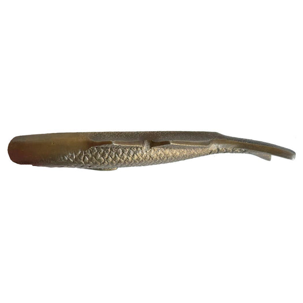 7" Bass Fish Brass Finished Paperweight Figurine Tabletop Decor