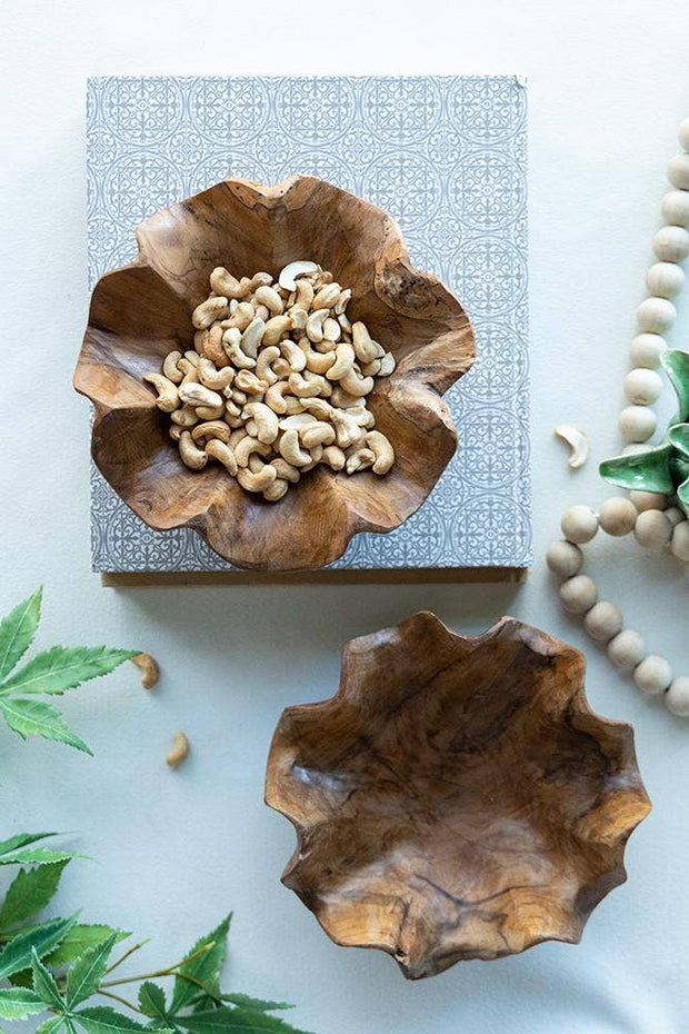 Teak Bowl