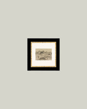 Tuscan Village Framed Antique Art