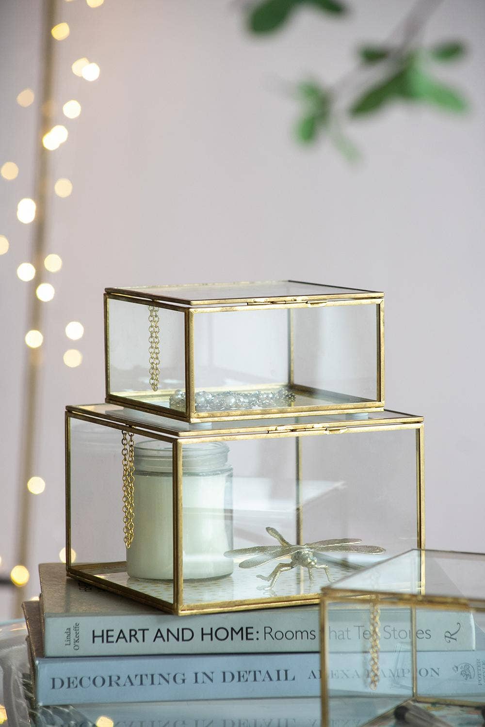 Marigold Glass Box