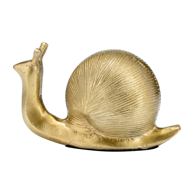 Gold Decorative Snail Figurine