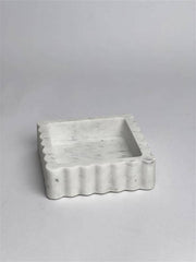 White Stone Cocktail Napkin Holder