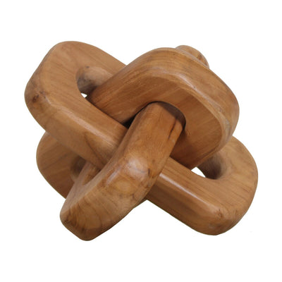 Chain Knot - Medium Brown