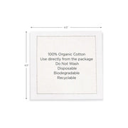 Cotton Cocktail Napkins with Quotes