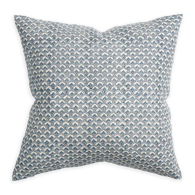 Madeira Azure Linen Cushion