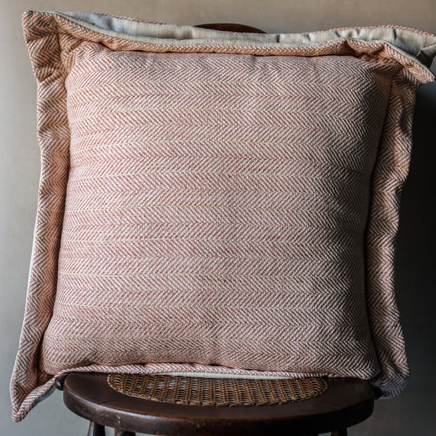 Herringbone Blush - Indoor Pillow
