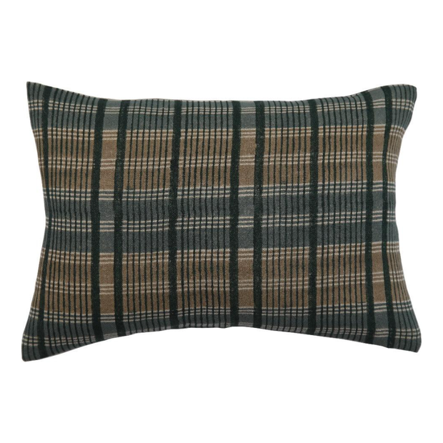 Plaid Sand Pillow - 14" x 20"