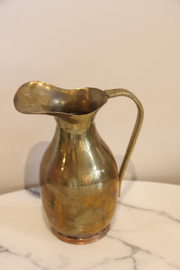 Vintage Brass Pitcher