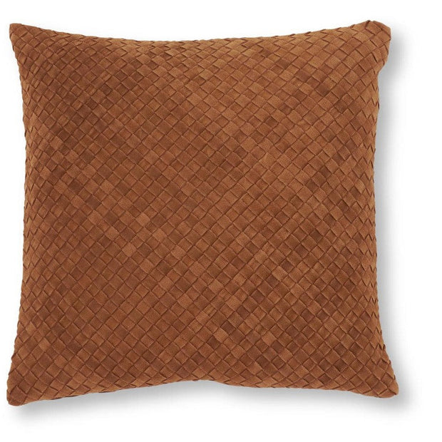 Basketweave Hide Pillow