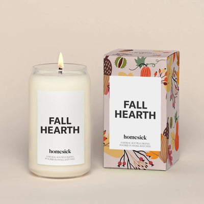Fall Hearth Candles