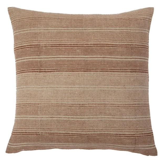 Stripes Shades of Saffron Pillow - 18"x18"