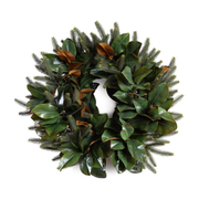 24" Magnolia Fir Wreath