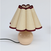 Khaki Cotton Linen Table Lamp