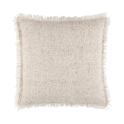 Boucle Natural Indoor/Outdoor Decorative Pillow